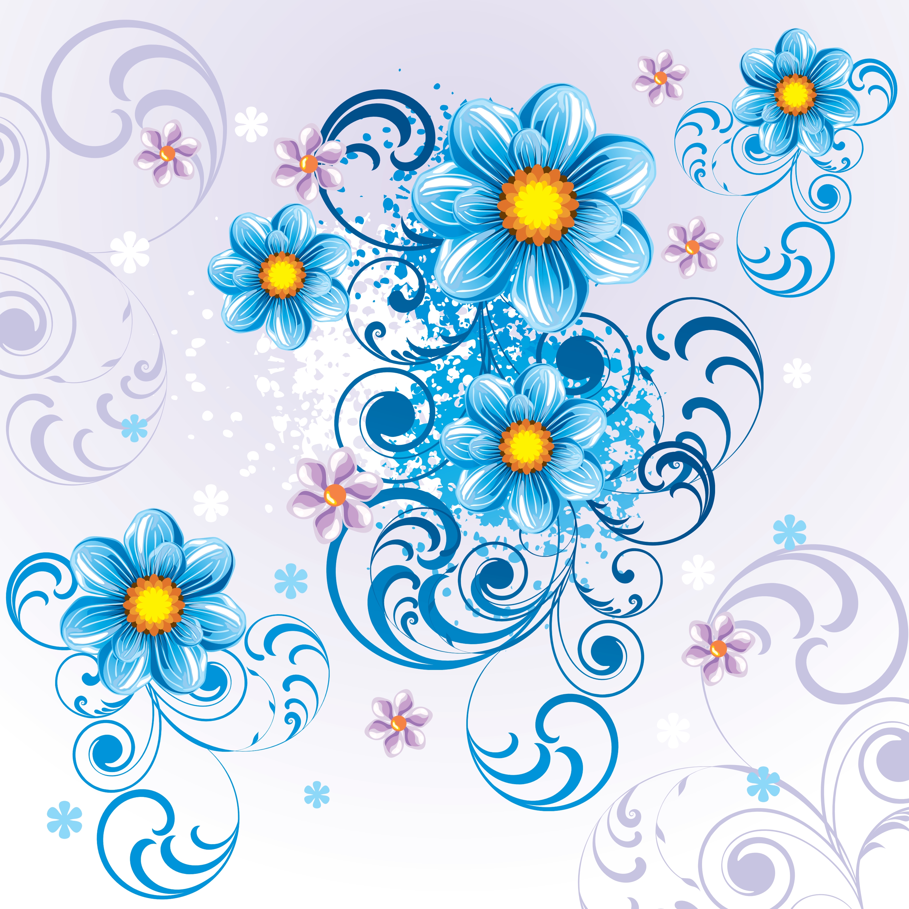 floral background vector