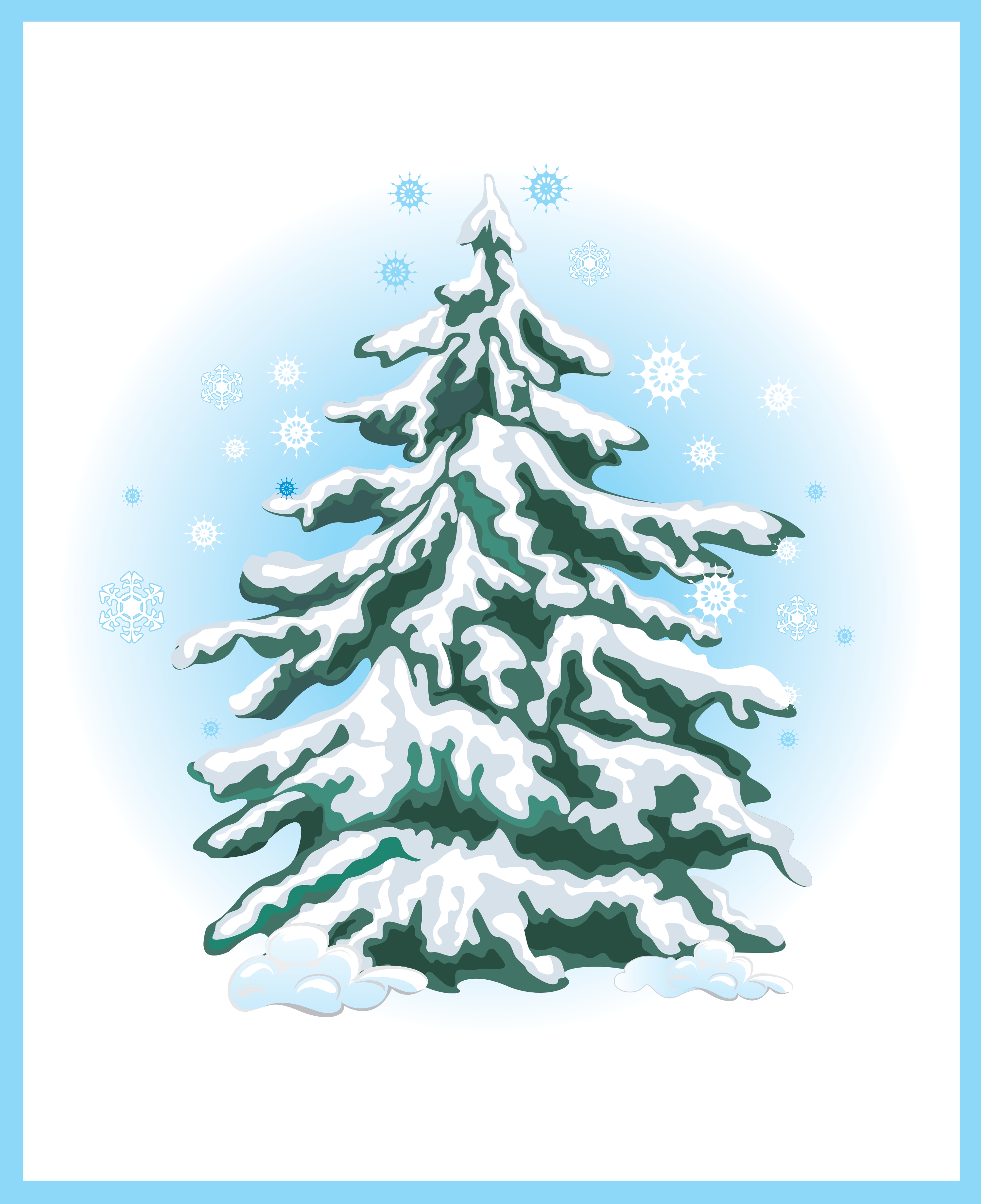 christmas background vector