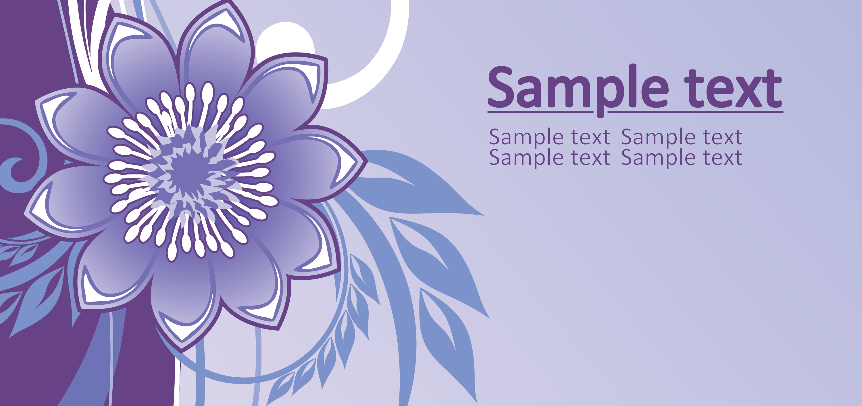 floral background vector