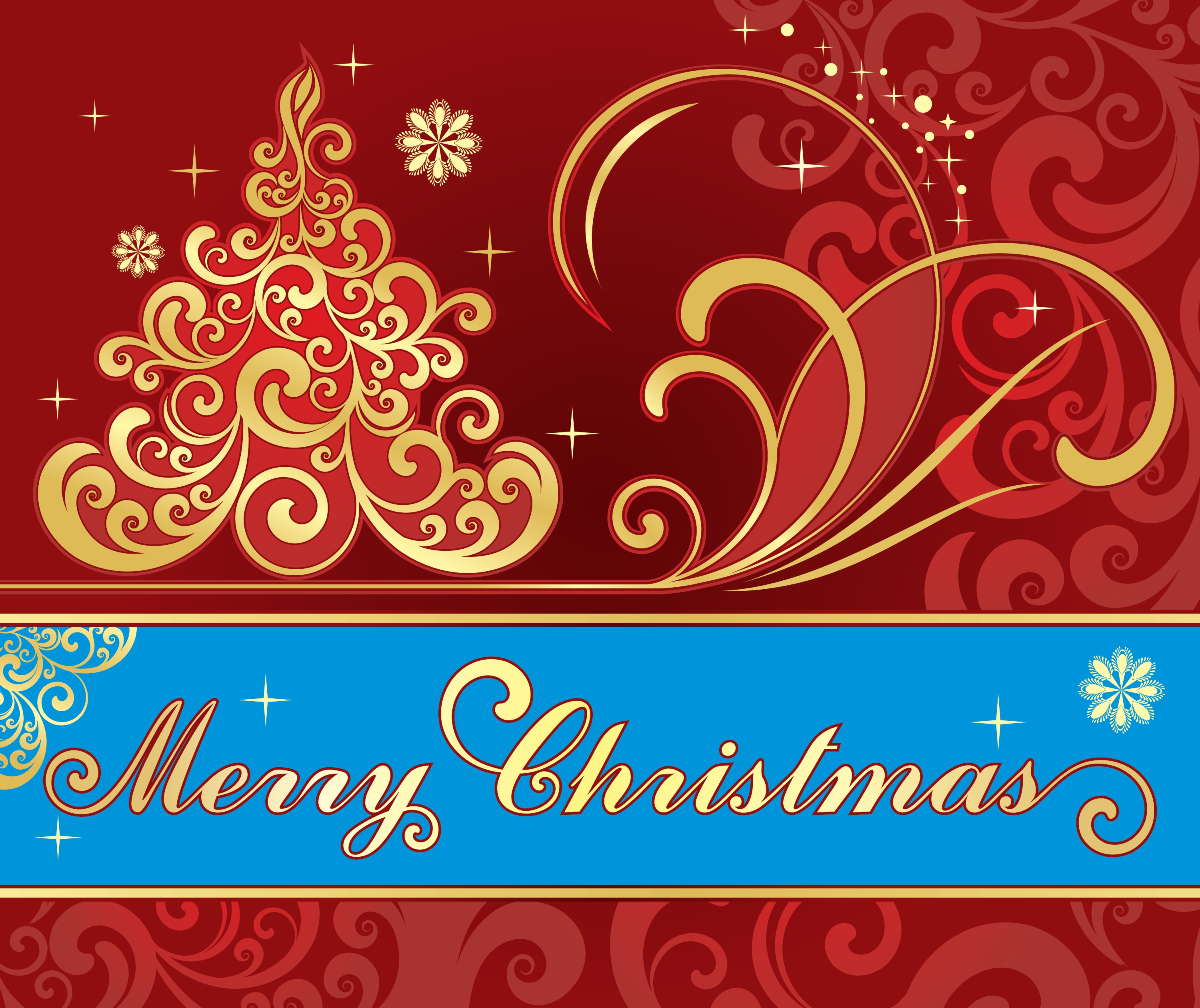 christmas card vector