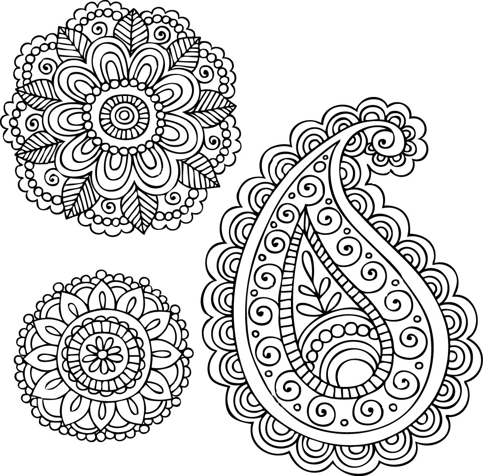 paisley vector