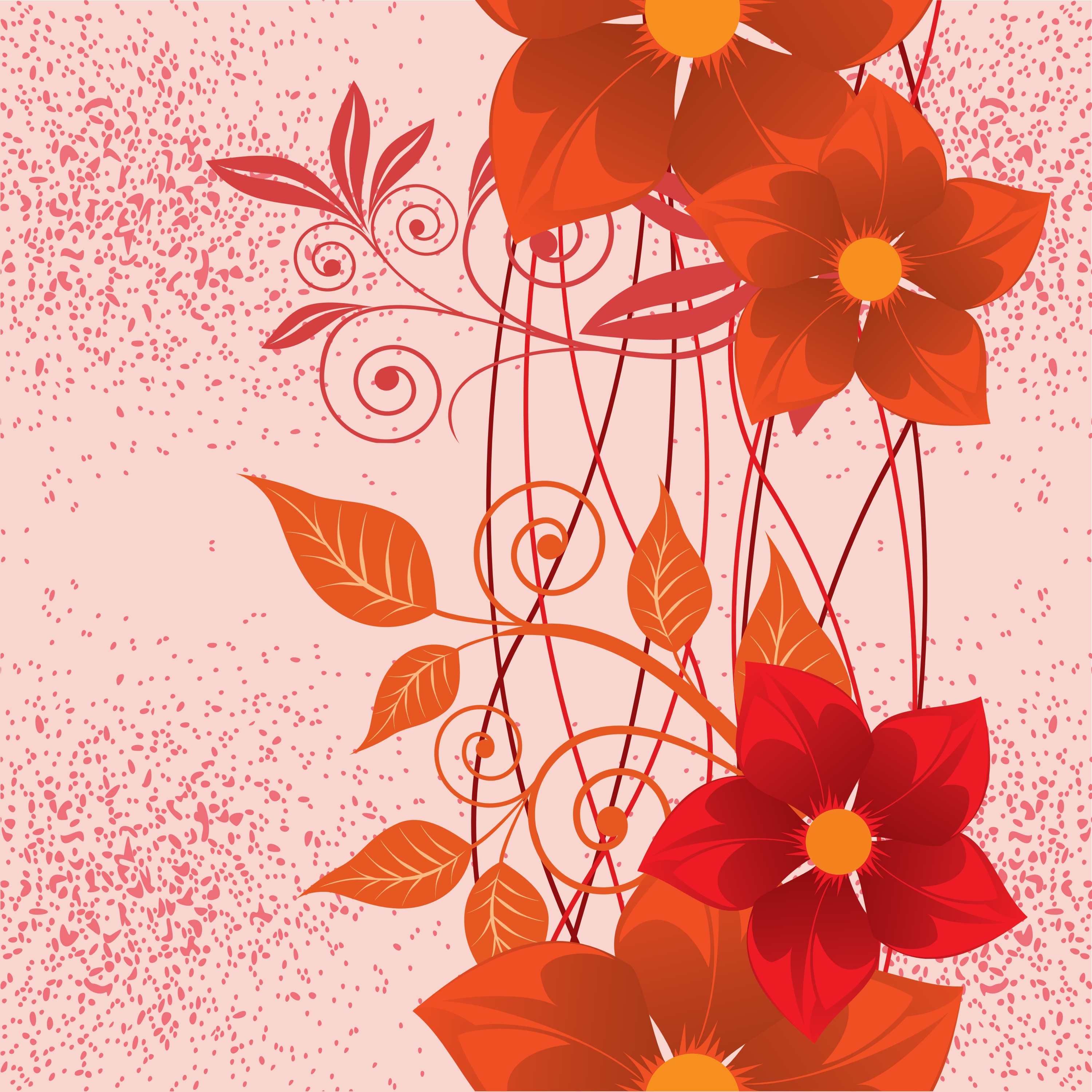 floral background vector