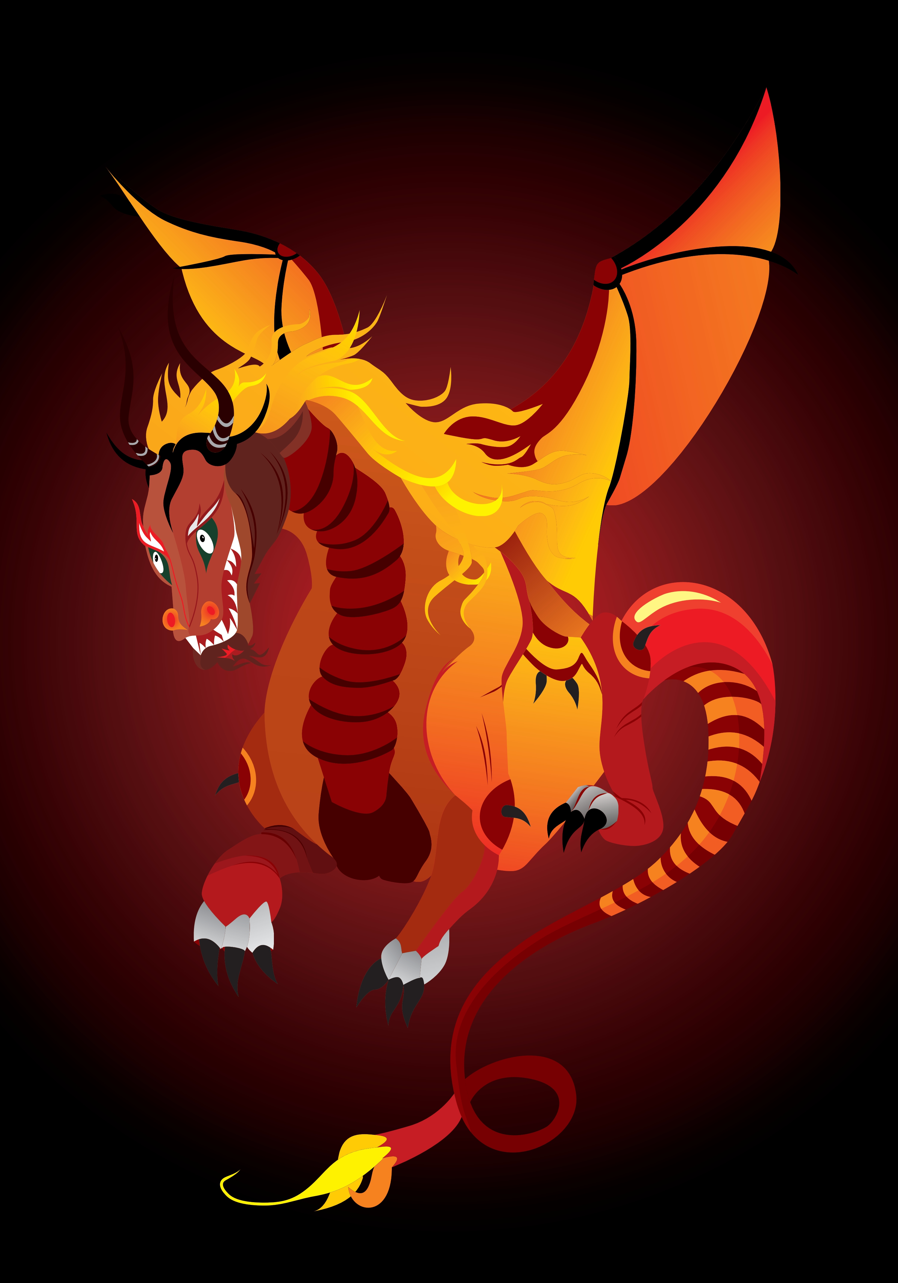 dragon vector