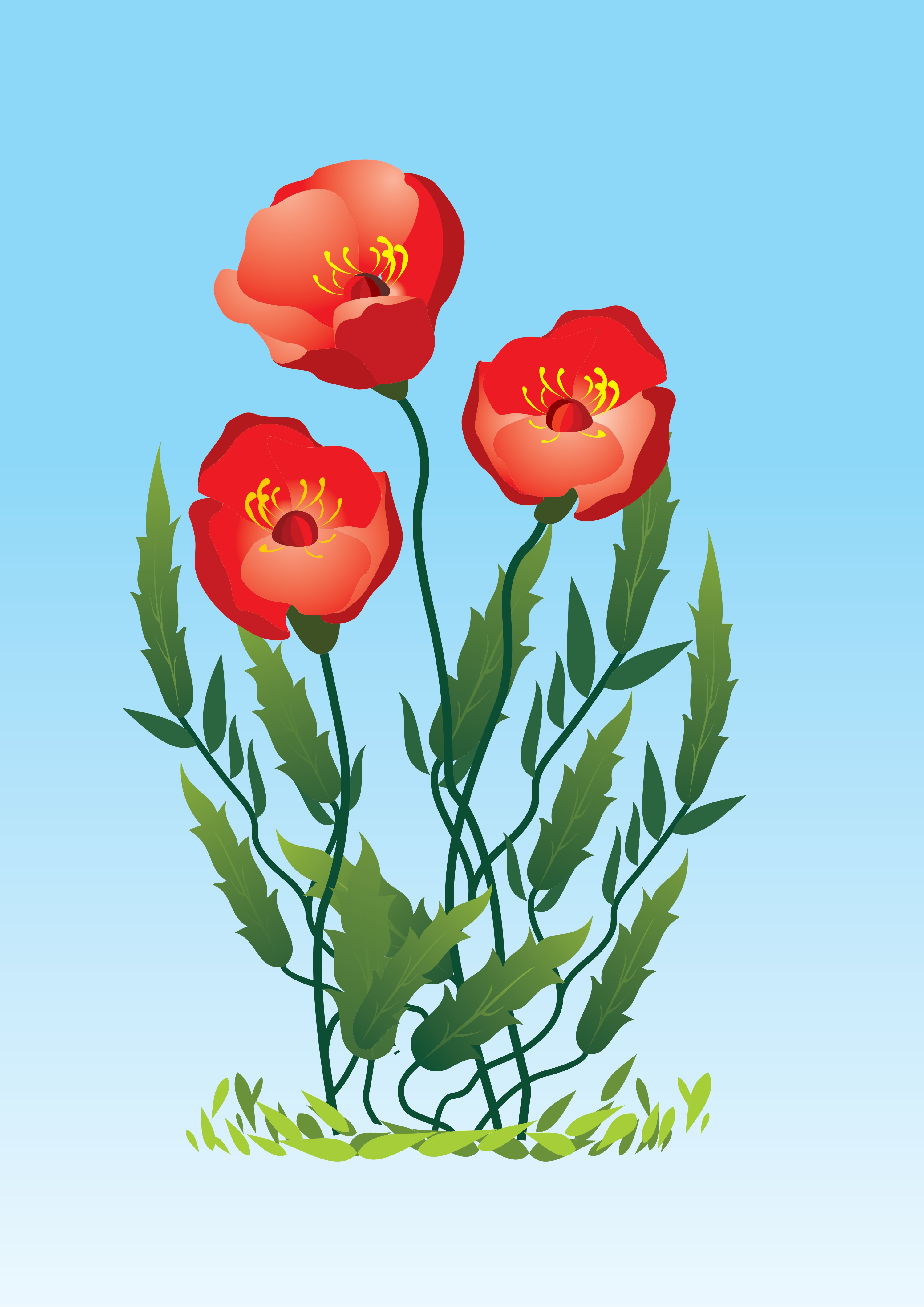 flowers vector