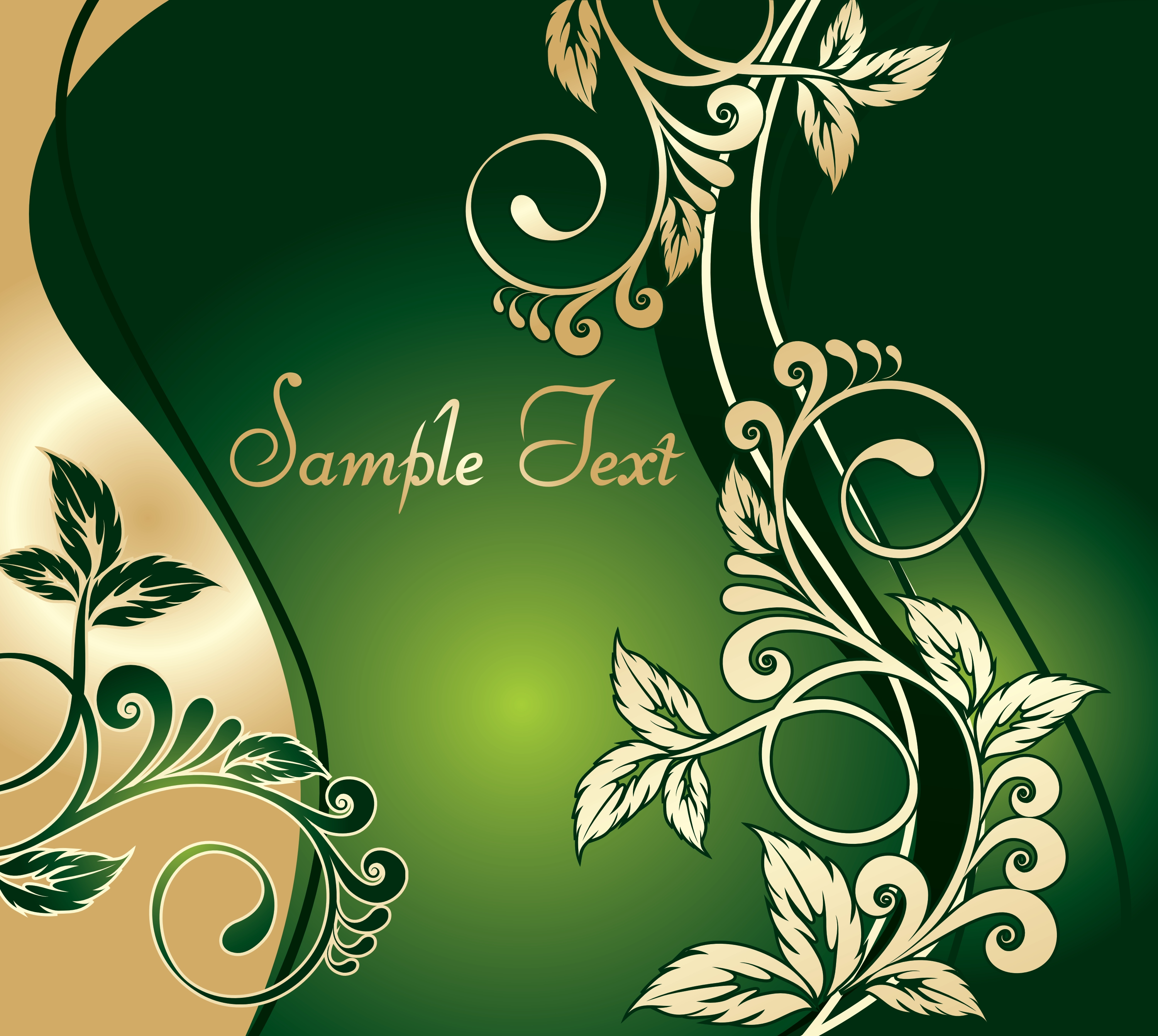 floral background vector