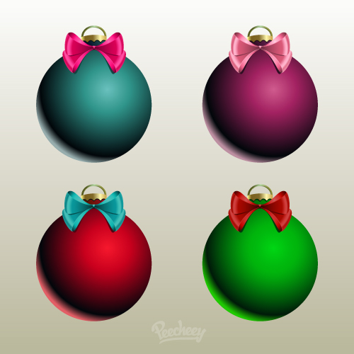 christmas balls set