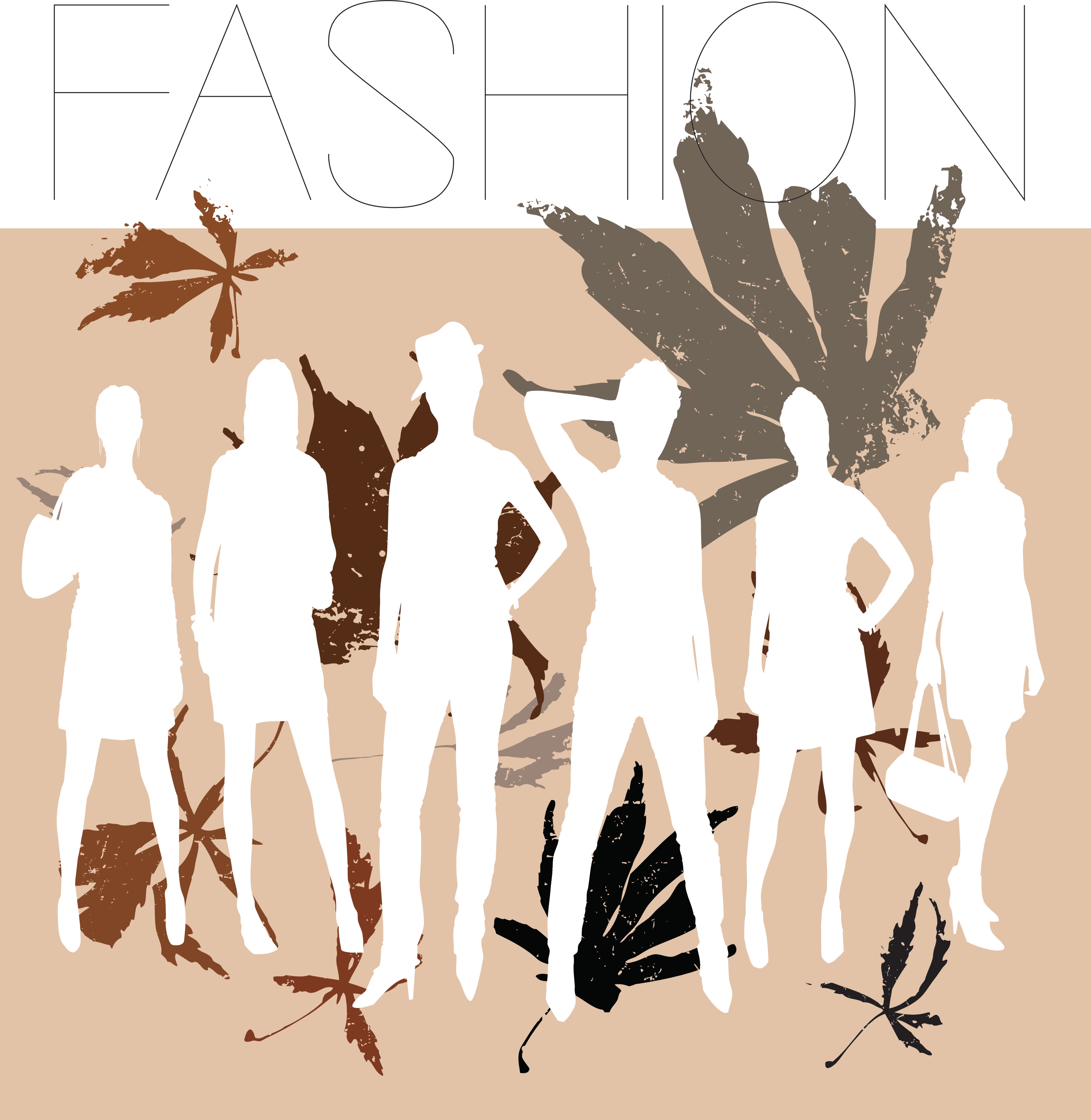 autumn fashion vector