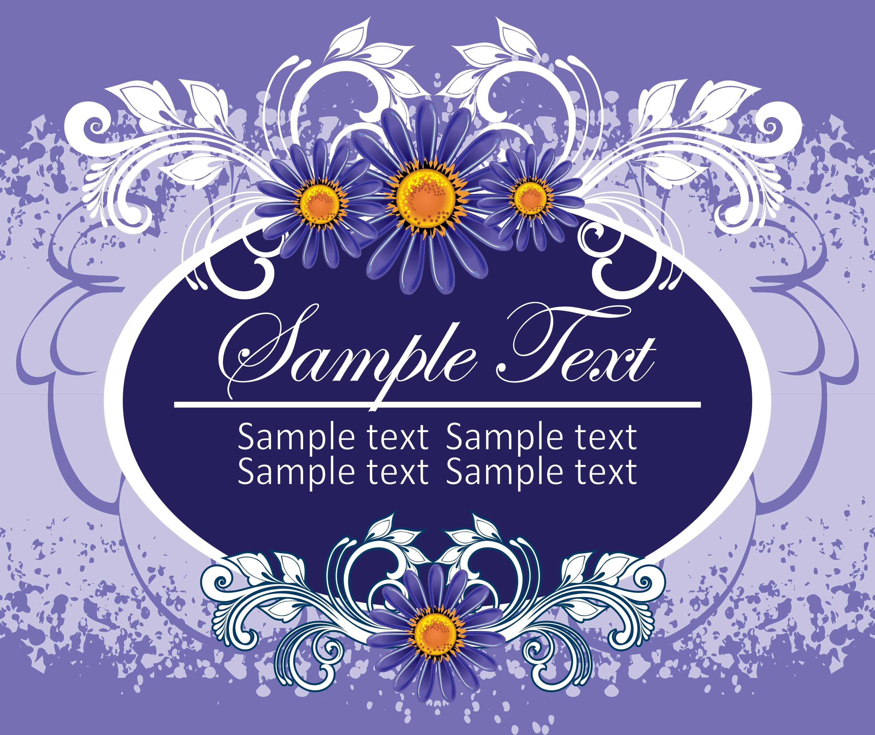 floral border vector