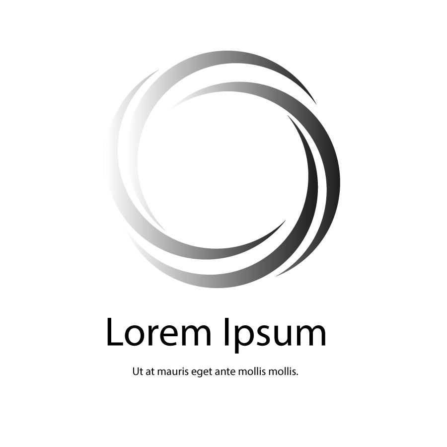 gradient circle logo icon