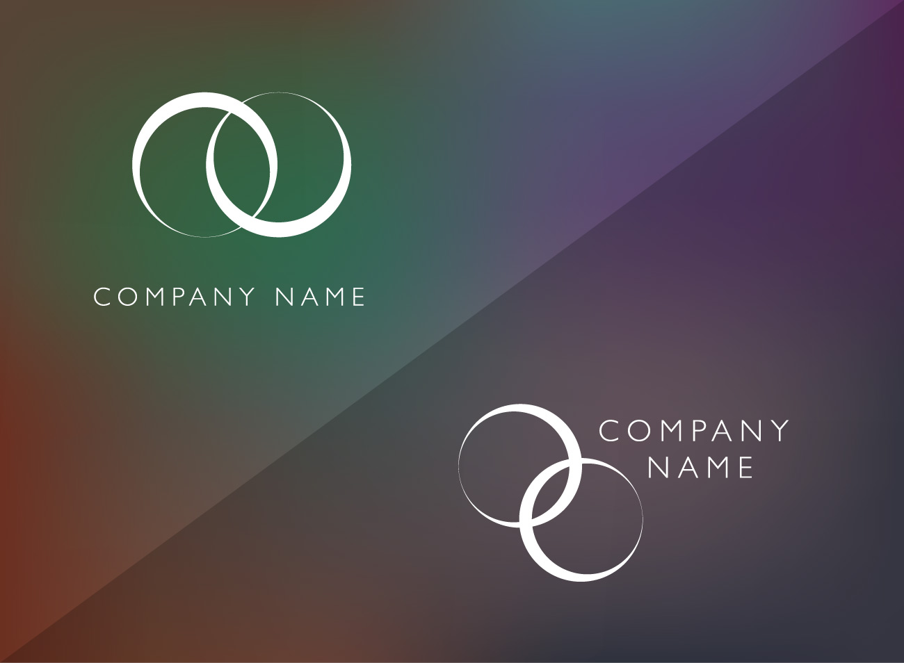 logo design simple circles