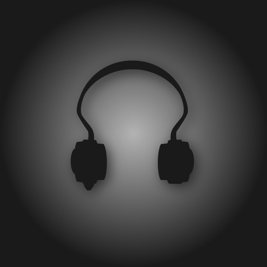 headphones silhouette