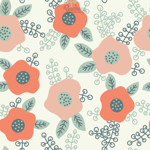 floral design seamless