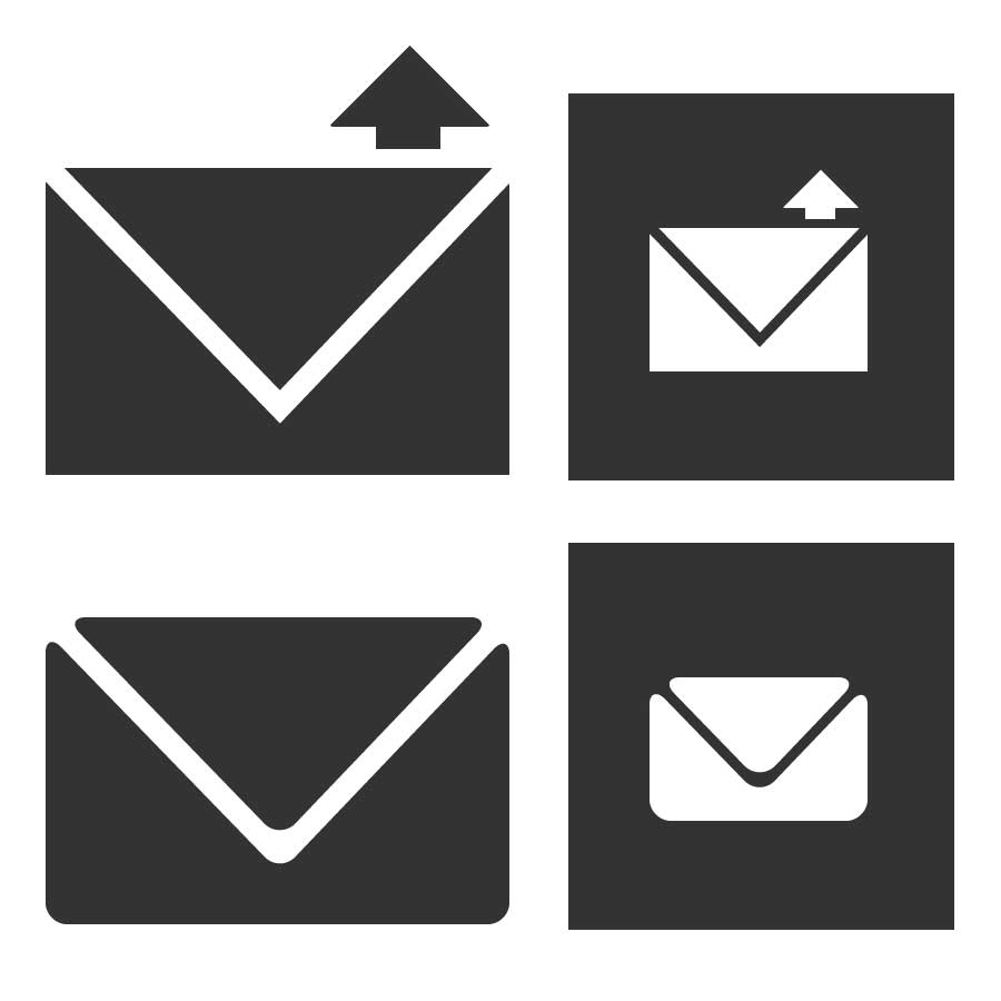 email icons