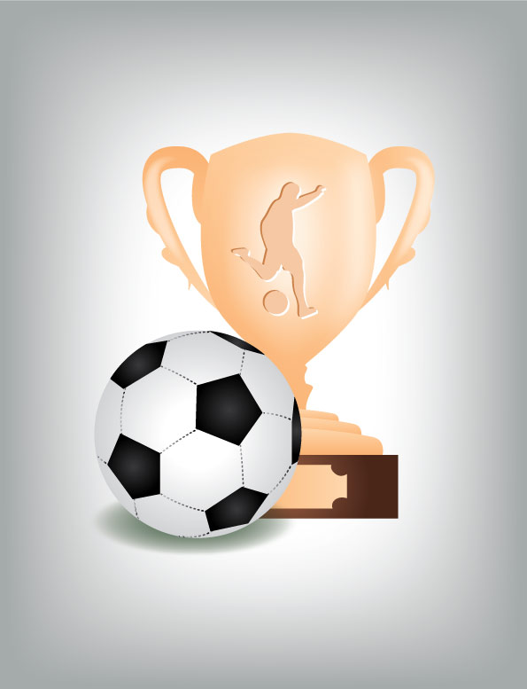 football soccer trophy