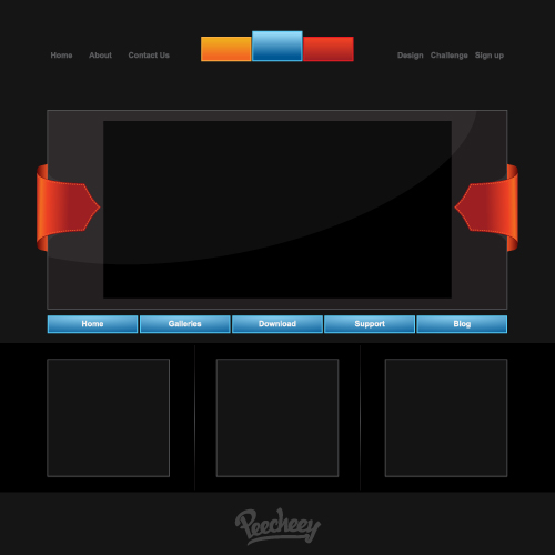 web template