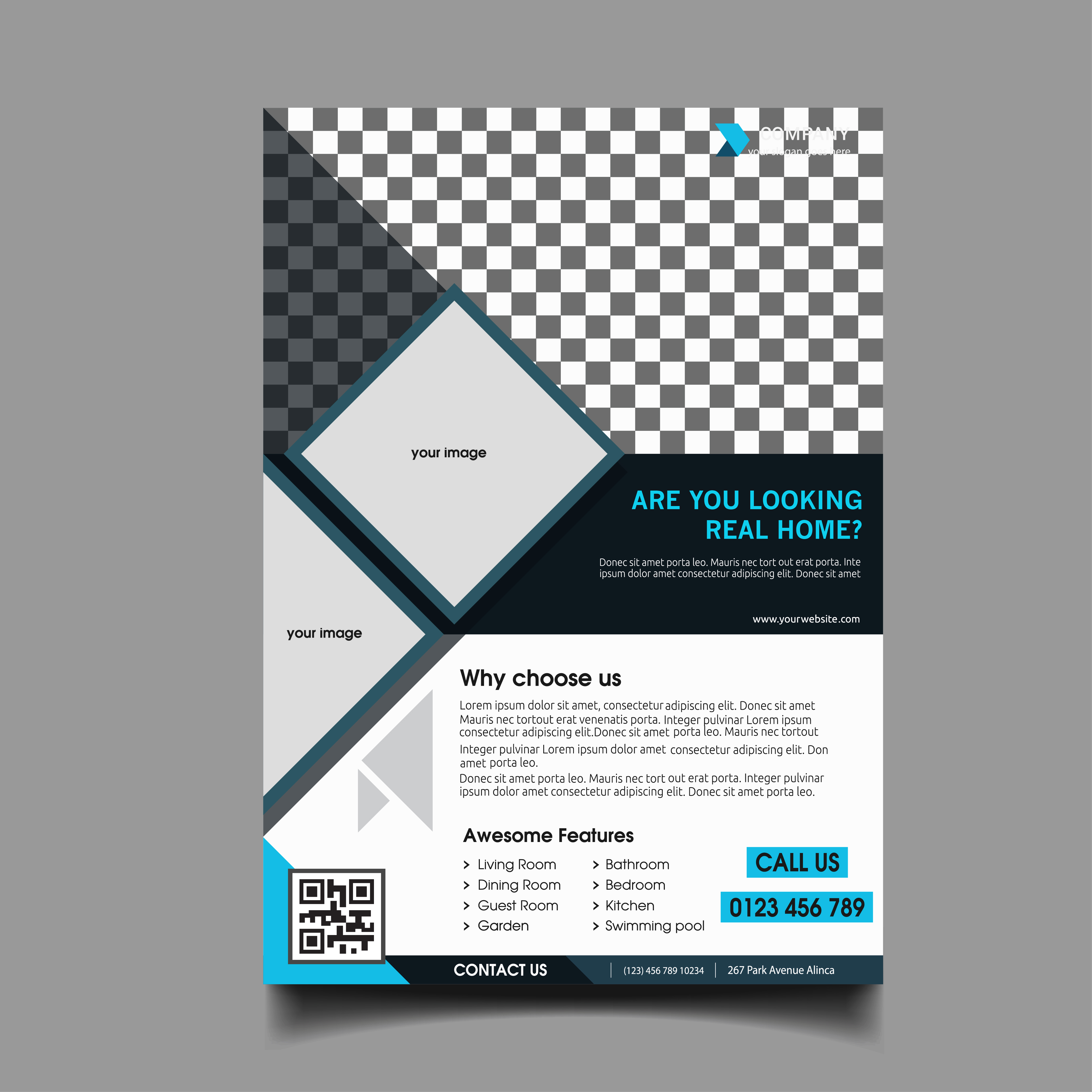 flyer template design