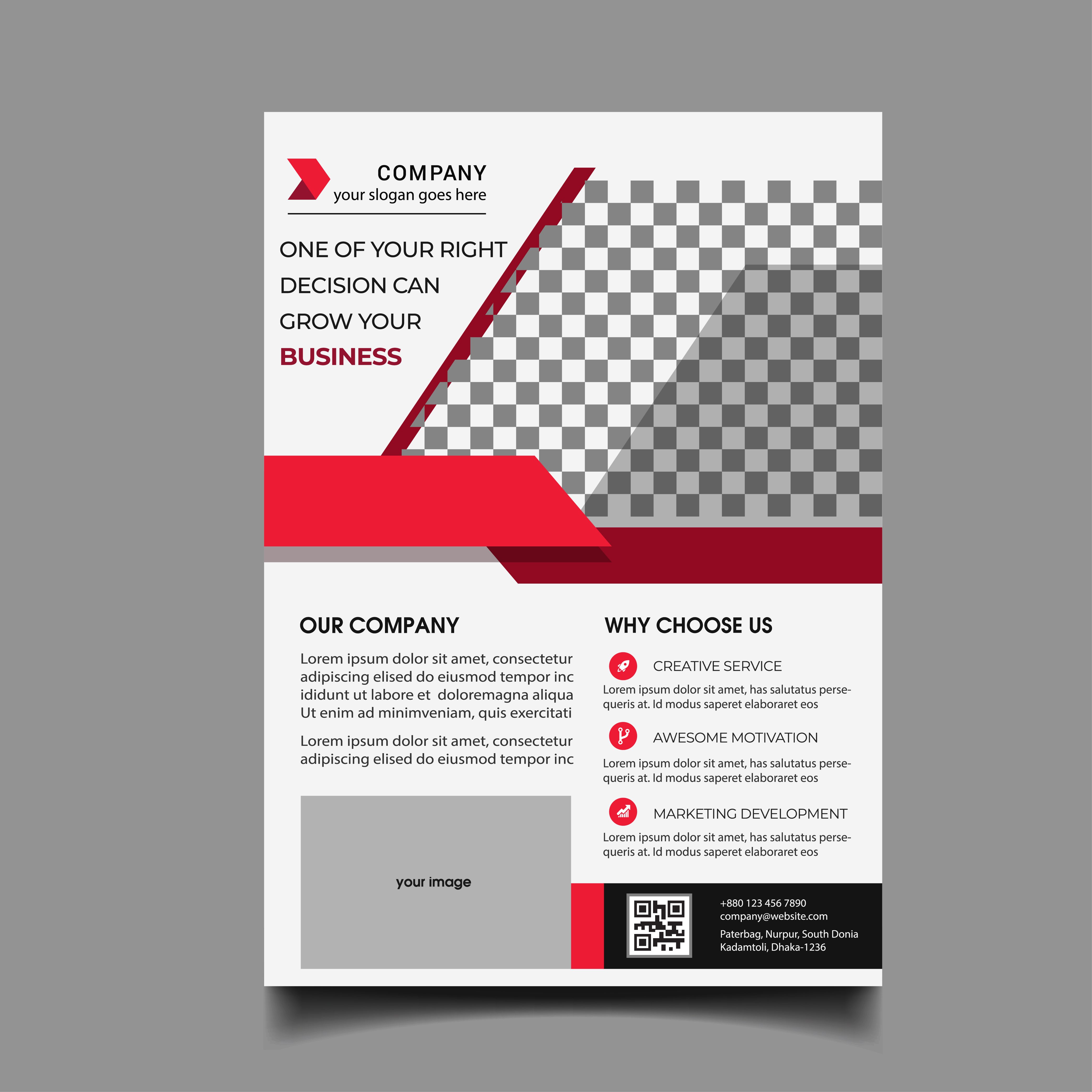 business flyer template