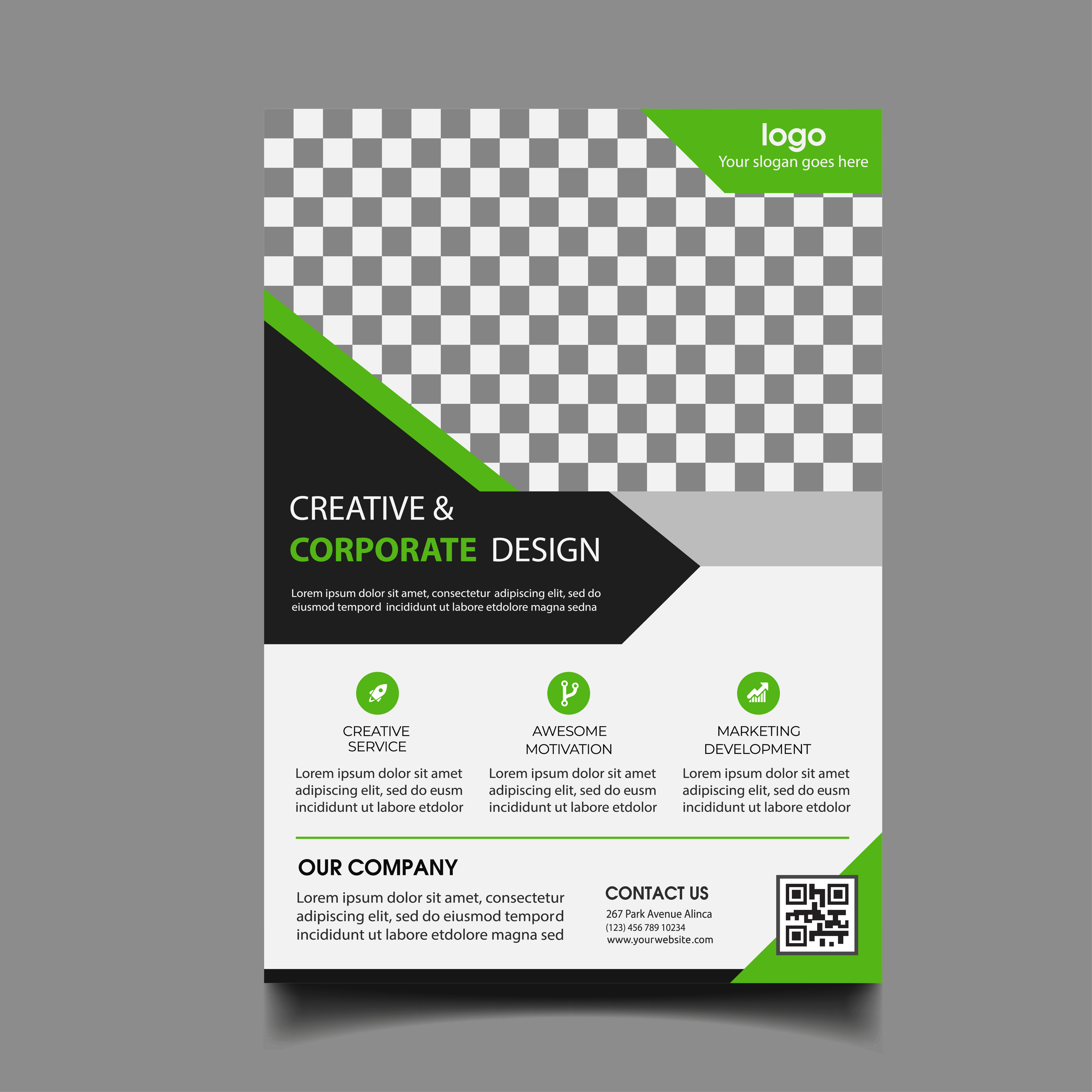 business flyer template