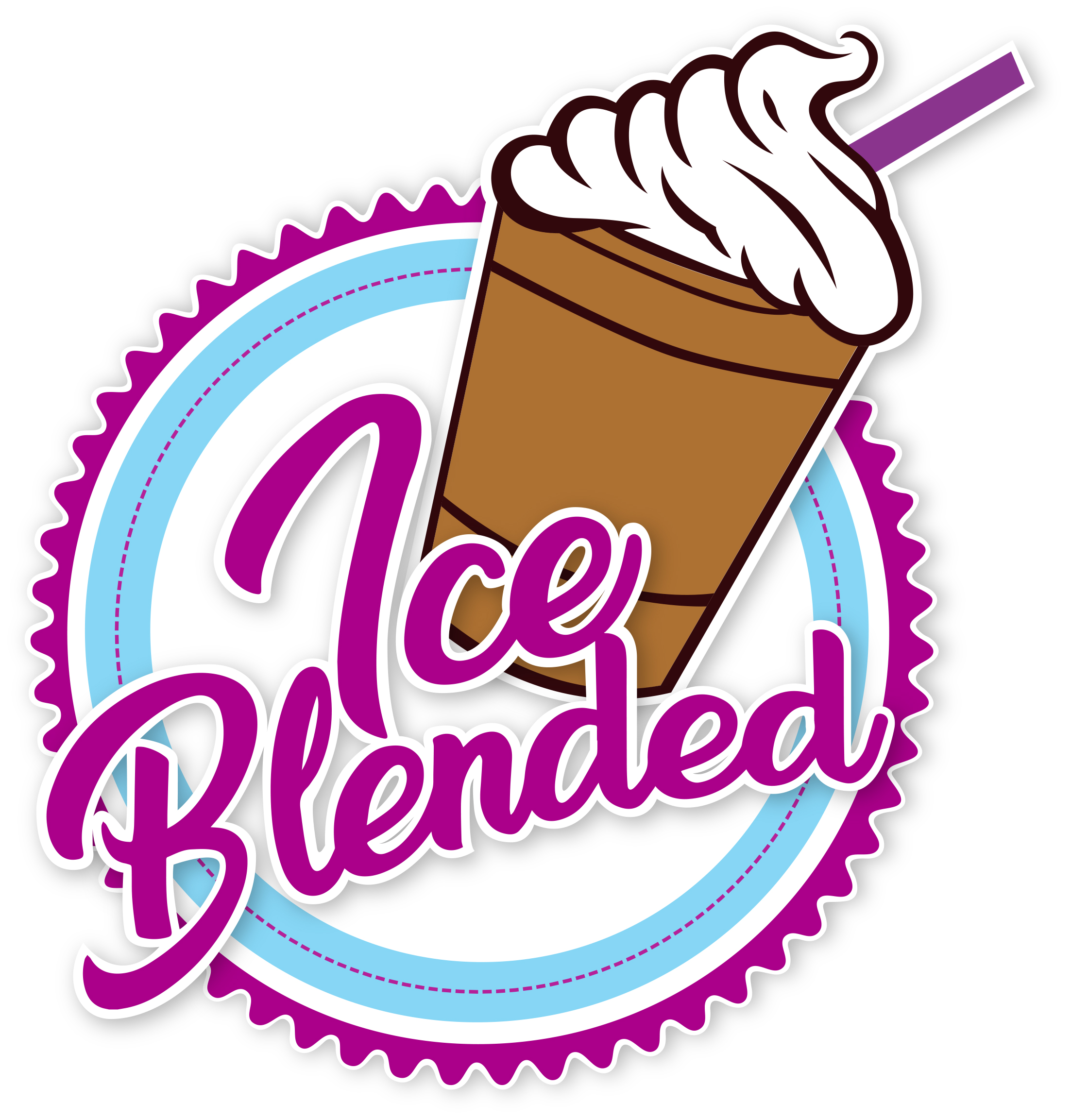 ice blended label