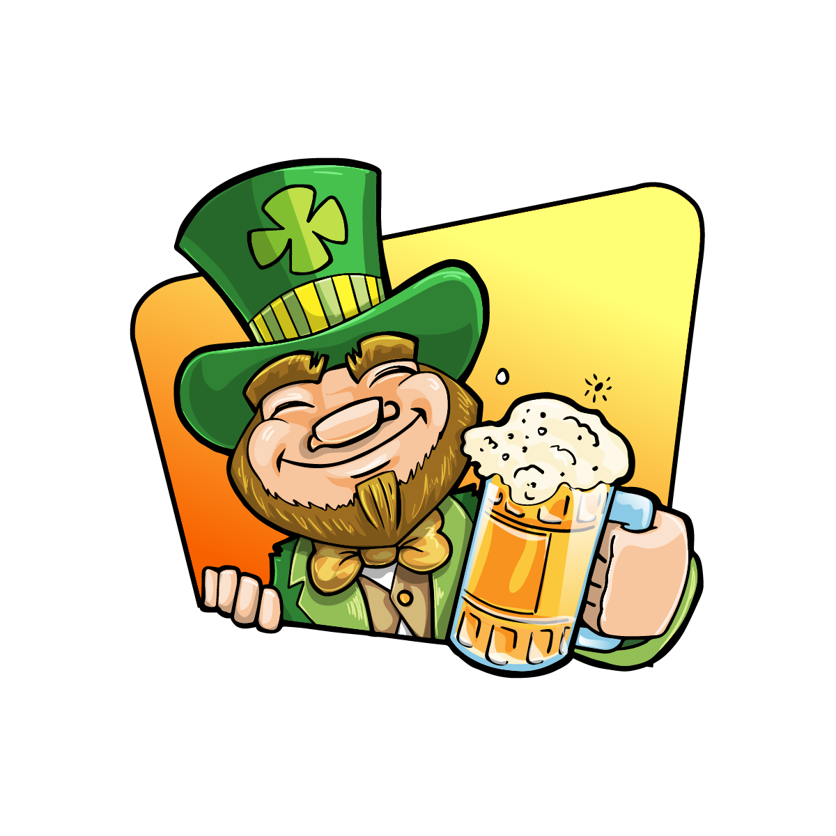 saint patrick day vector illustration