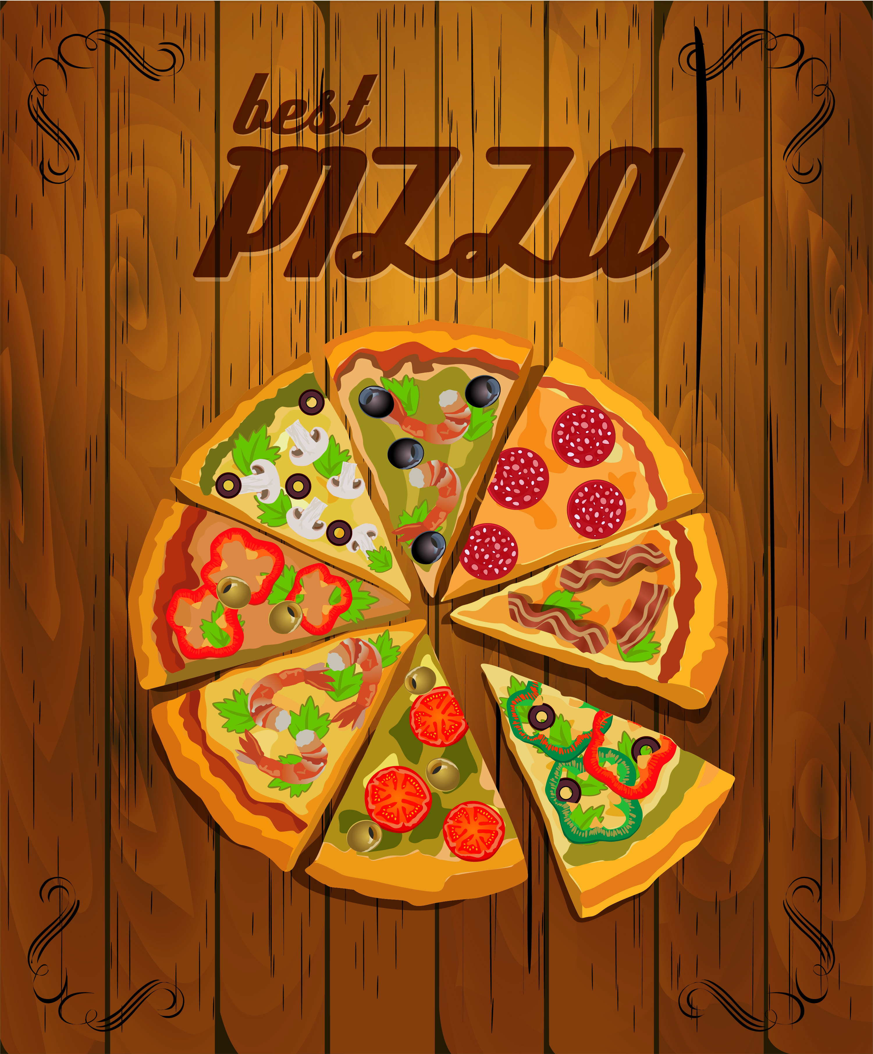 pizza background