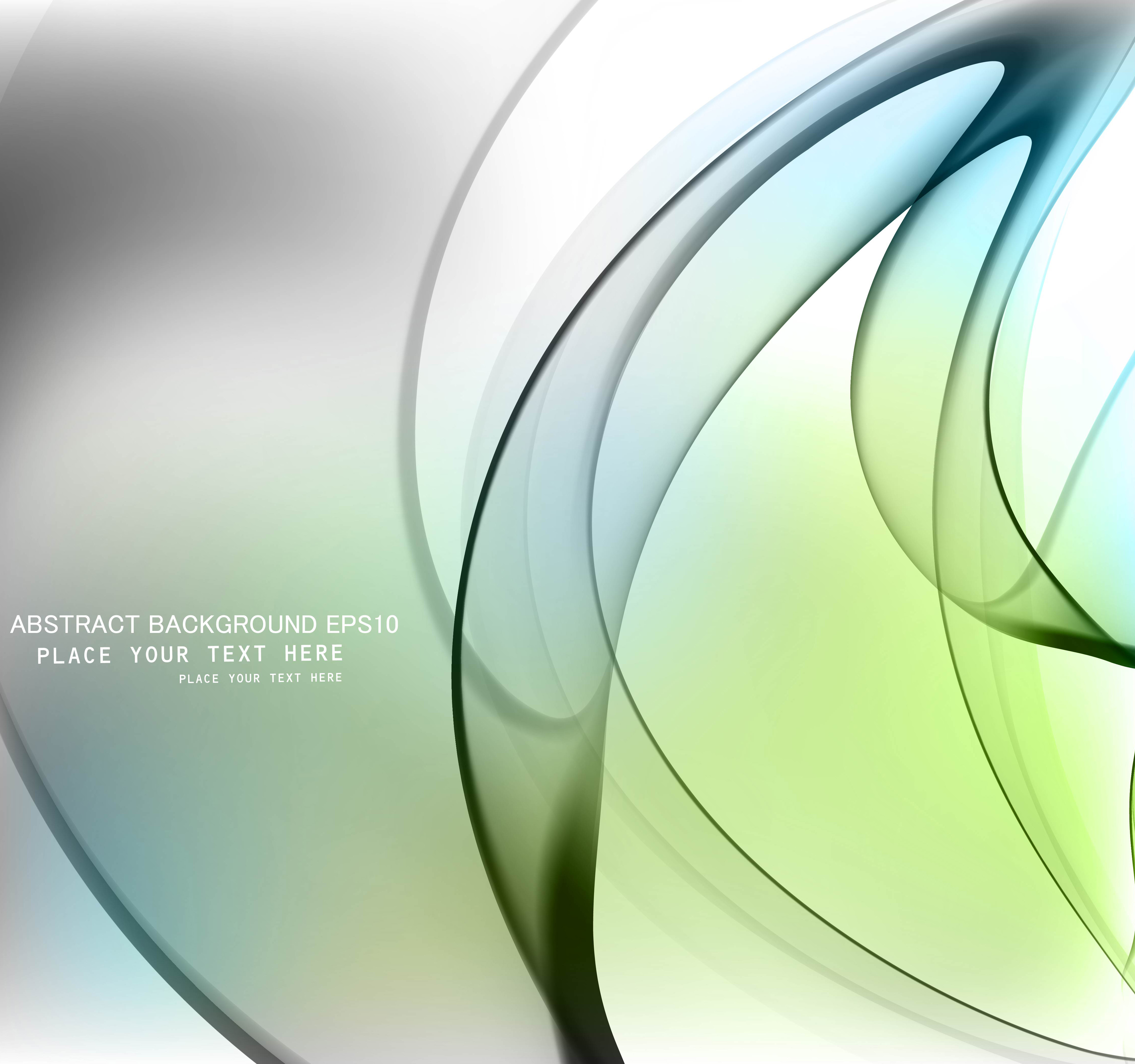 abstract technology smoke shiny wave vector design