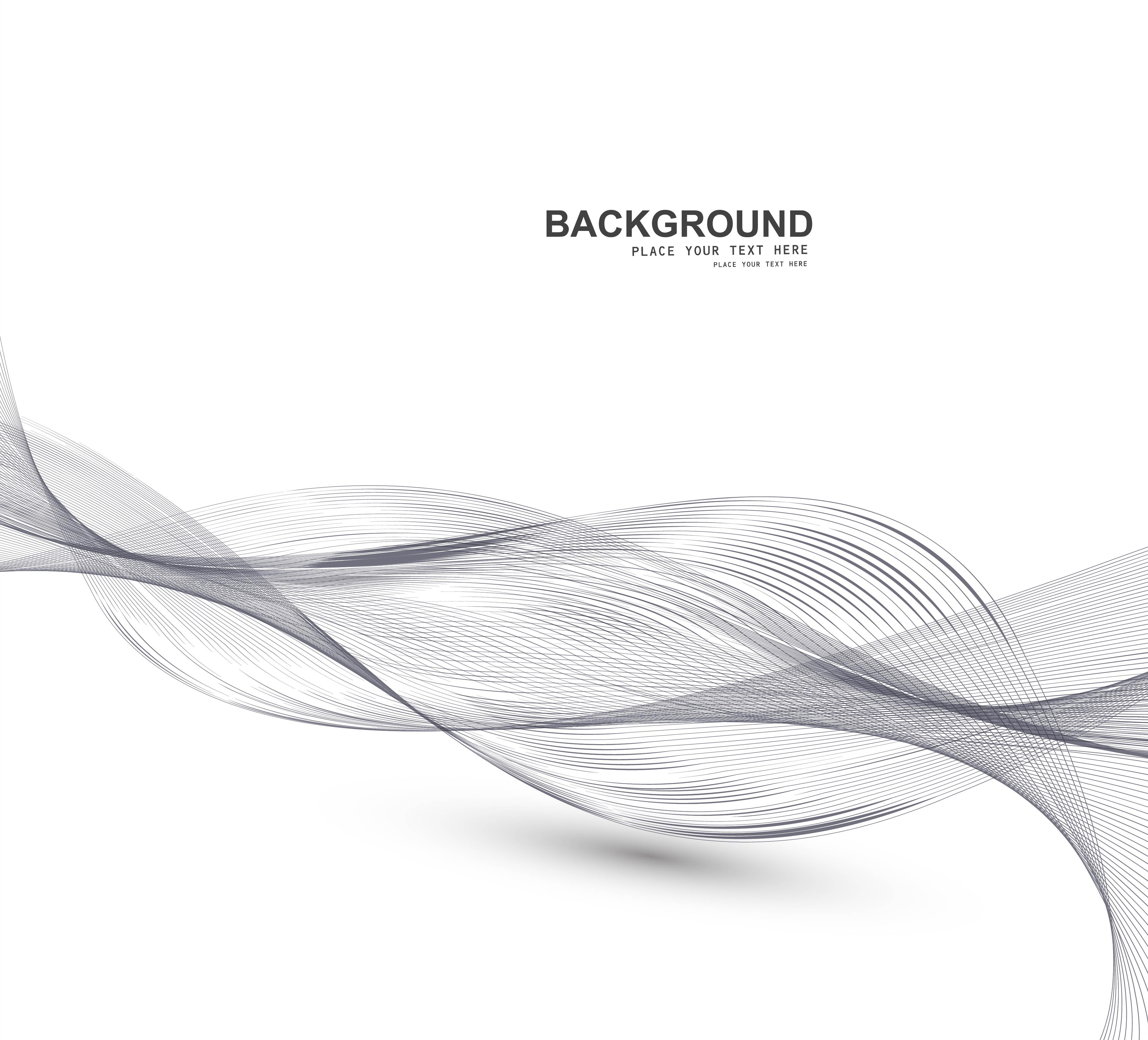 abstract business line wire wave vector whit background