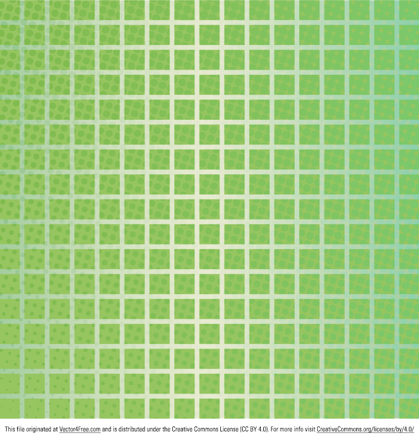 green halftone vector