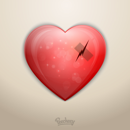 broken heart icon