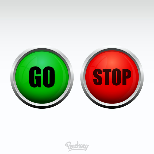 stop and go button