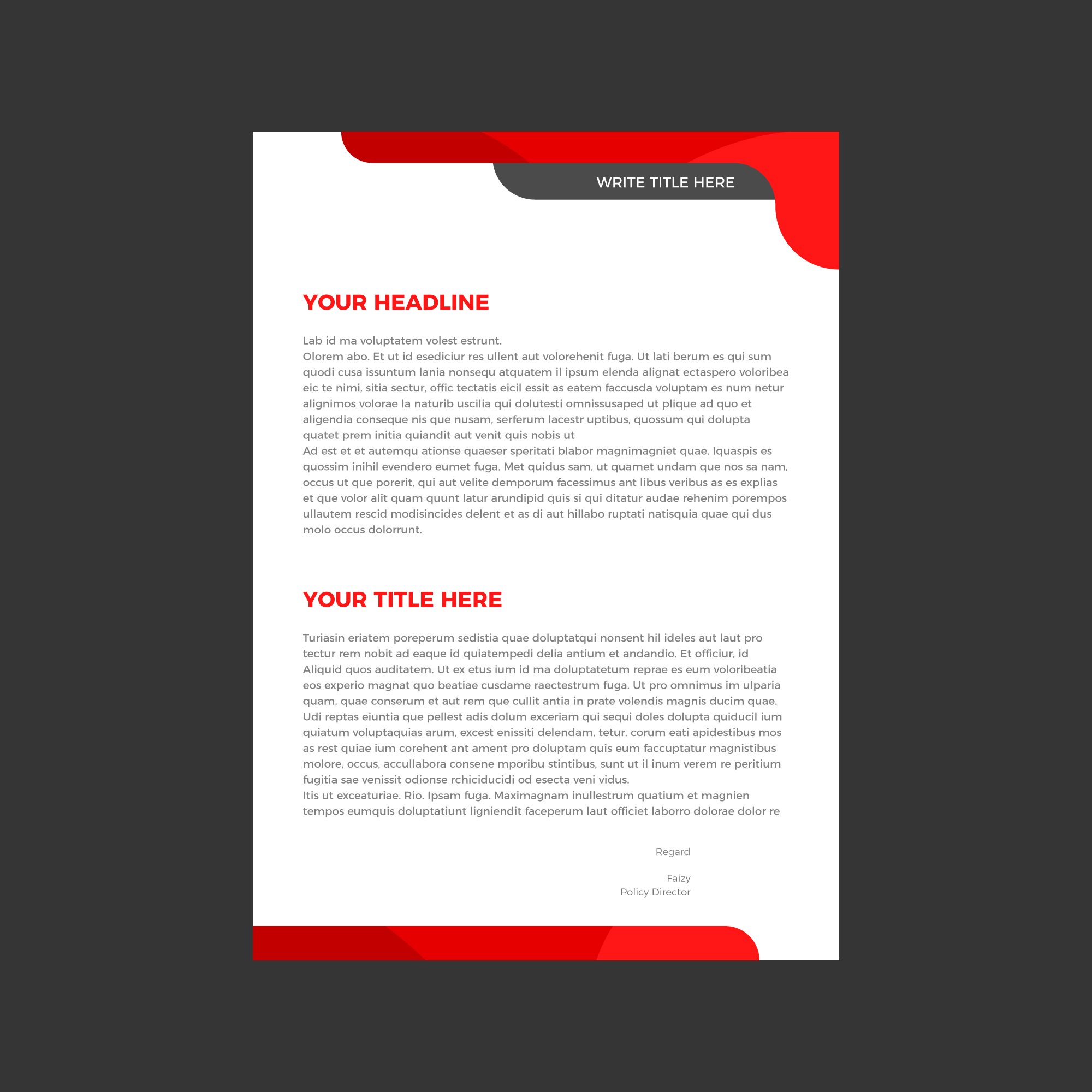 letterhead