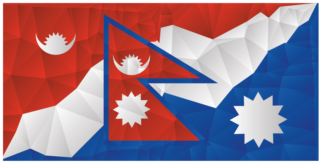 nepal flag flag nepal