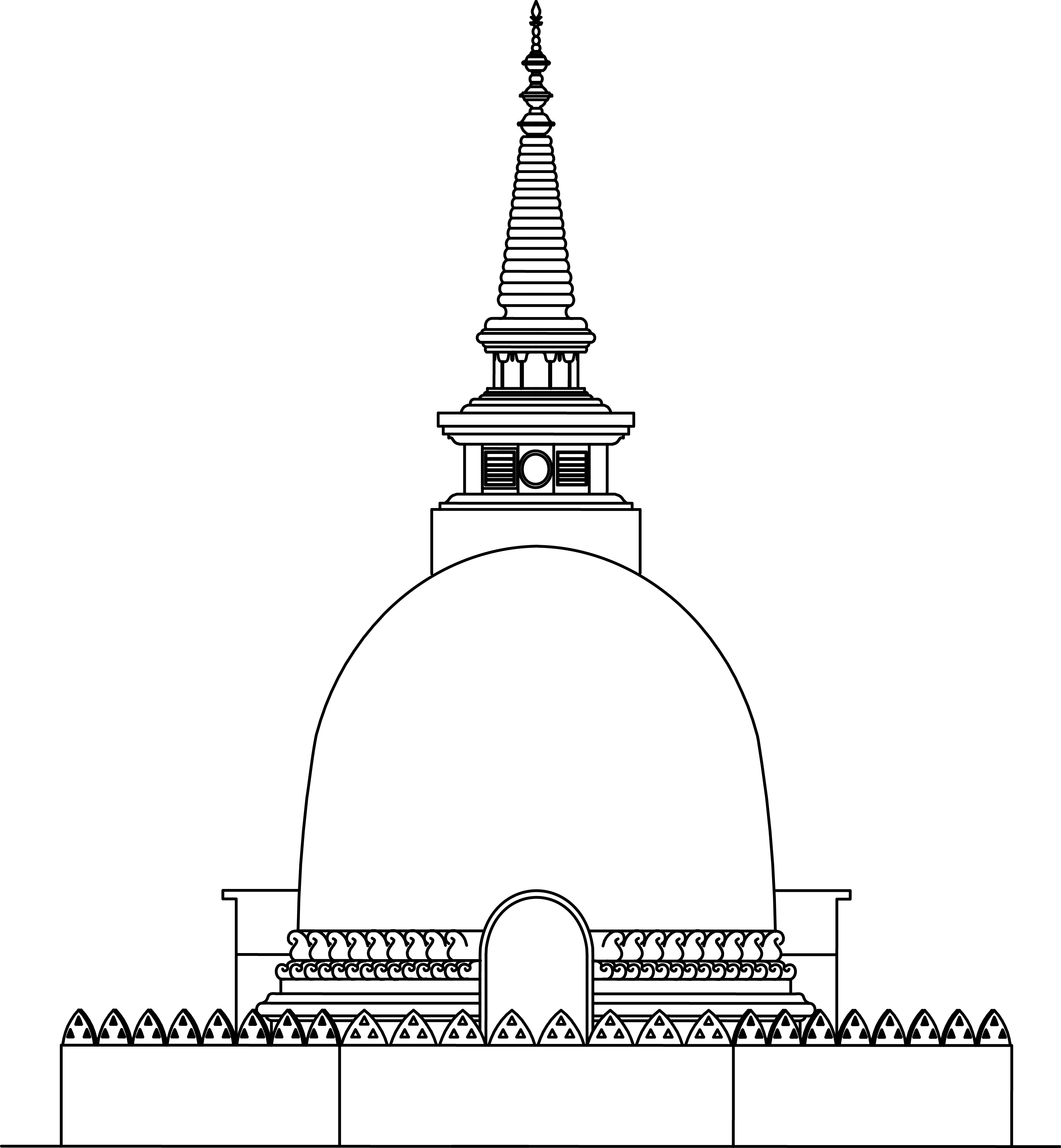 buddhist stupa