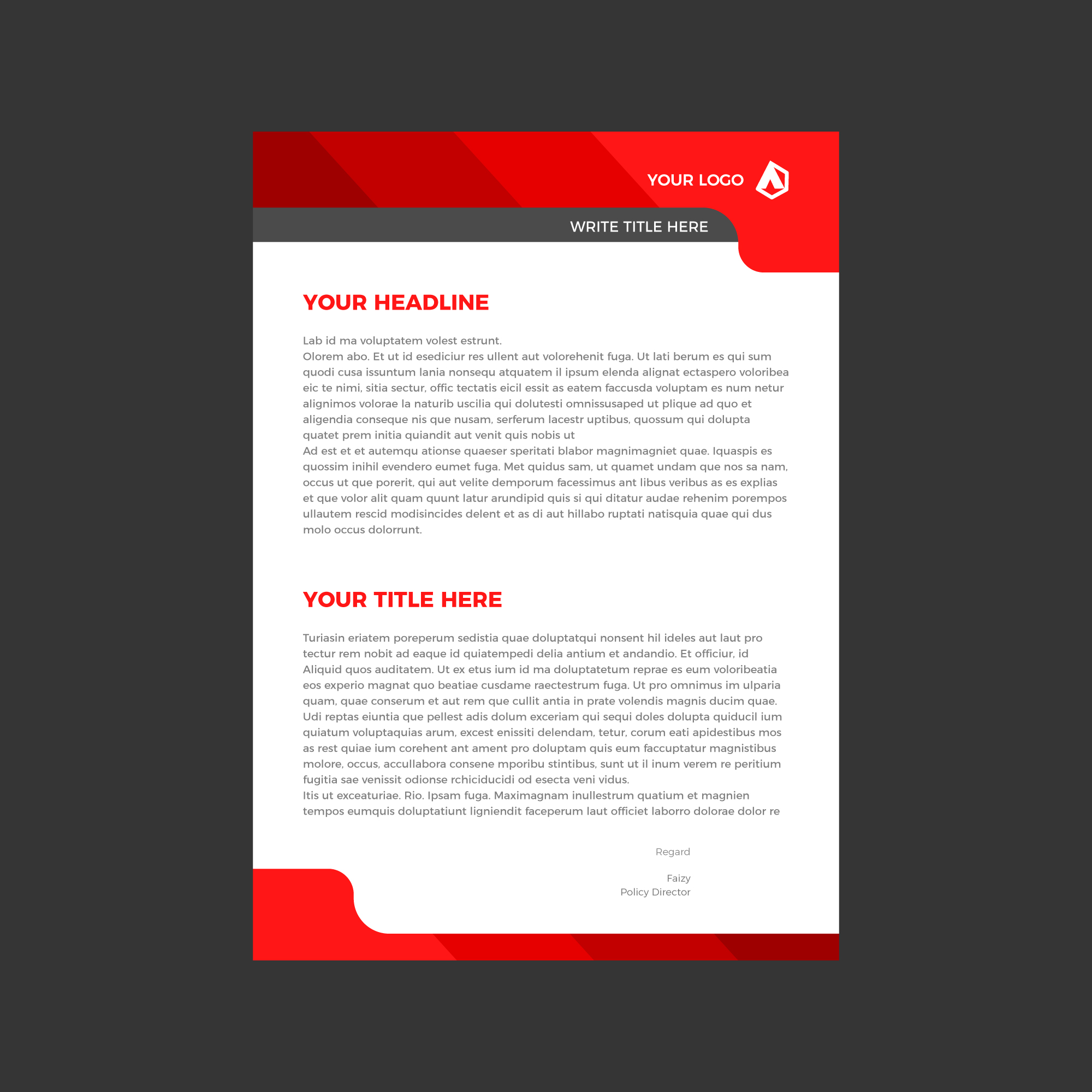 letterhead