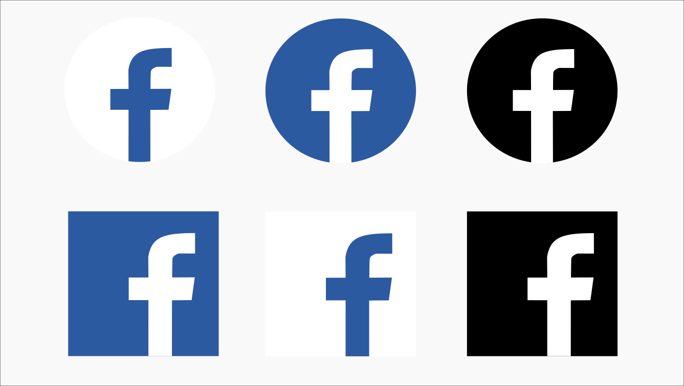 icon facebook vector free