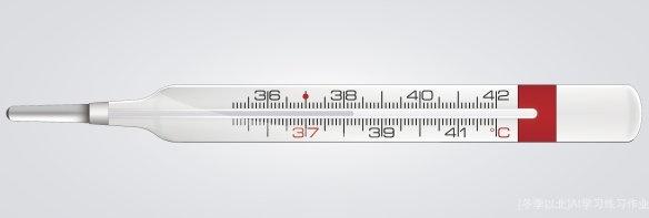 vector thermometer