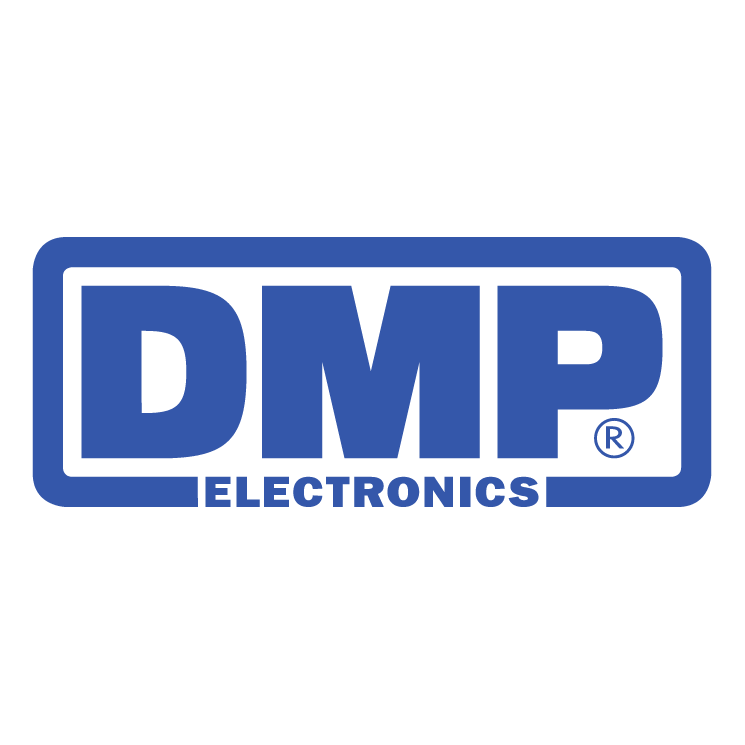 creative dmp electronics logo vector