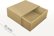 creative package box template vectors set