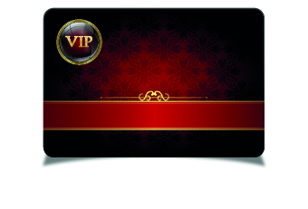 luxurious vip cards vector