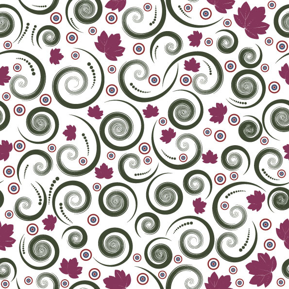 commonly used decorative pattern background vector