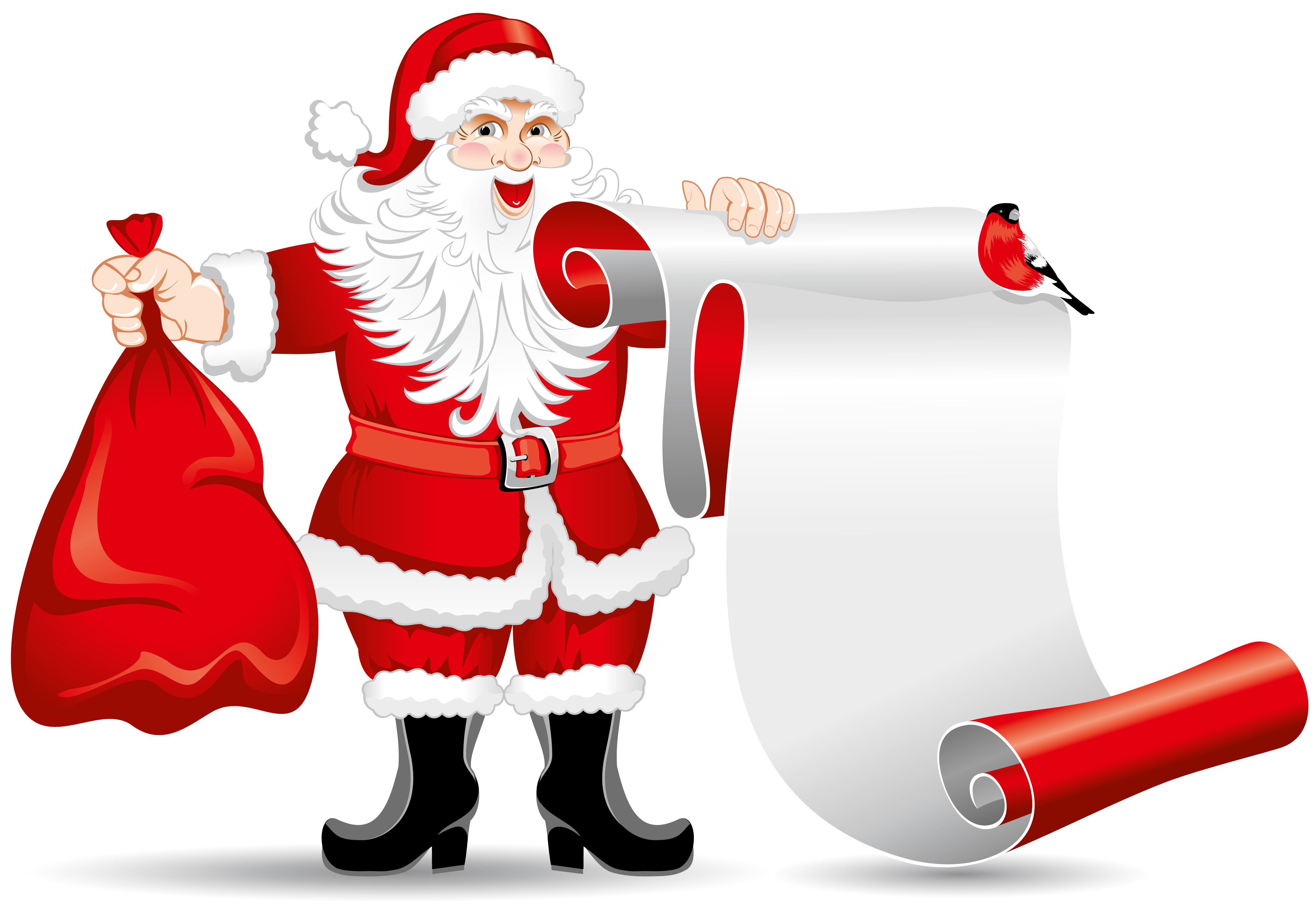 christmas santa claus icon 3d sketch cartoon character