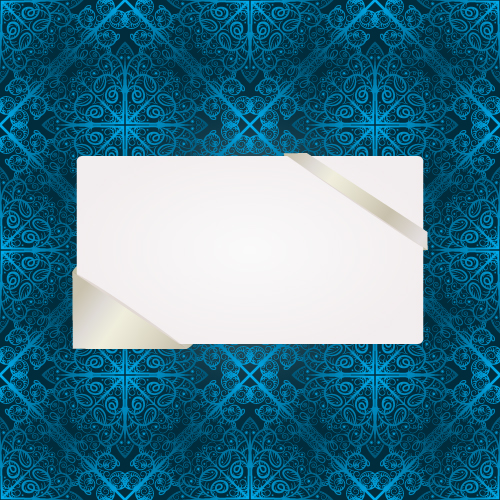 card cover template elegant contrast repeating symmetric shapes