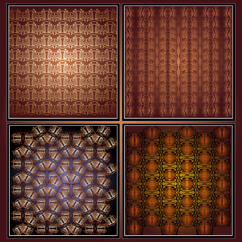 decorative background templates elegant dark repeating symmetric abstraction