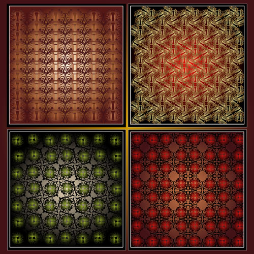 decorative background templates dark elegance repeating symmetry