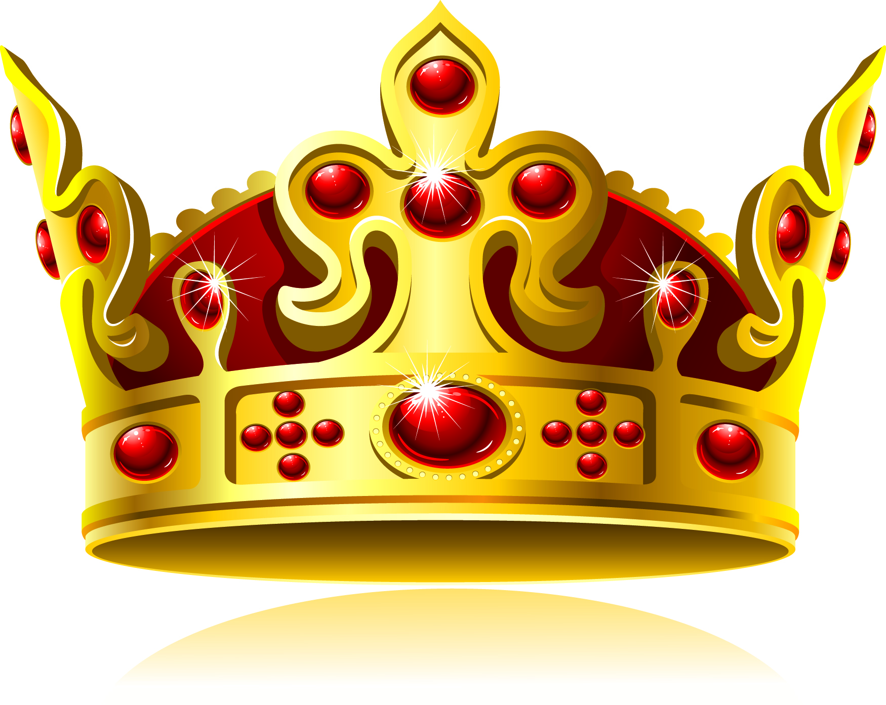 king crown icon luxury elegant 3d sketch