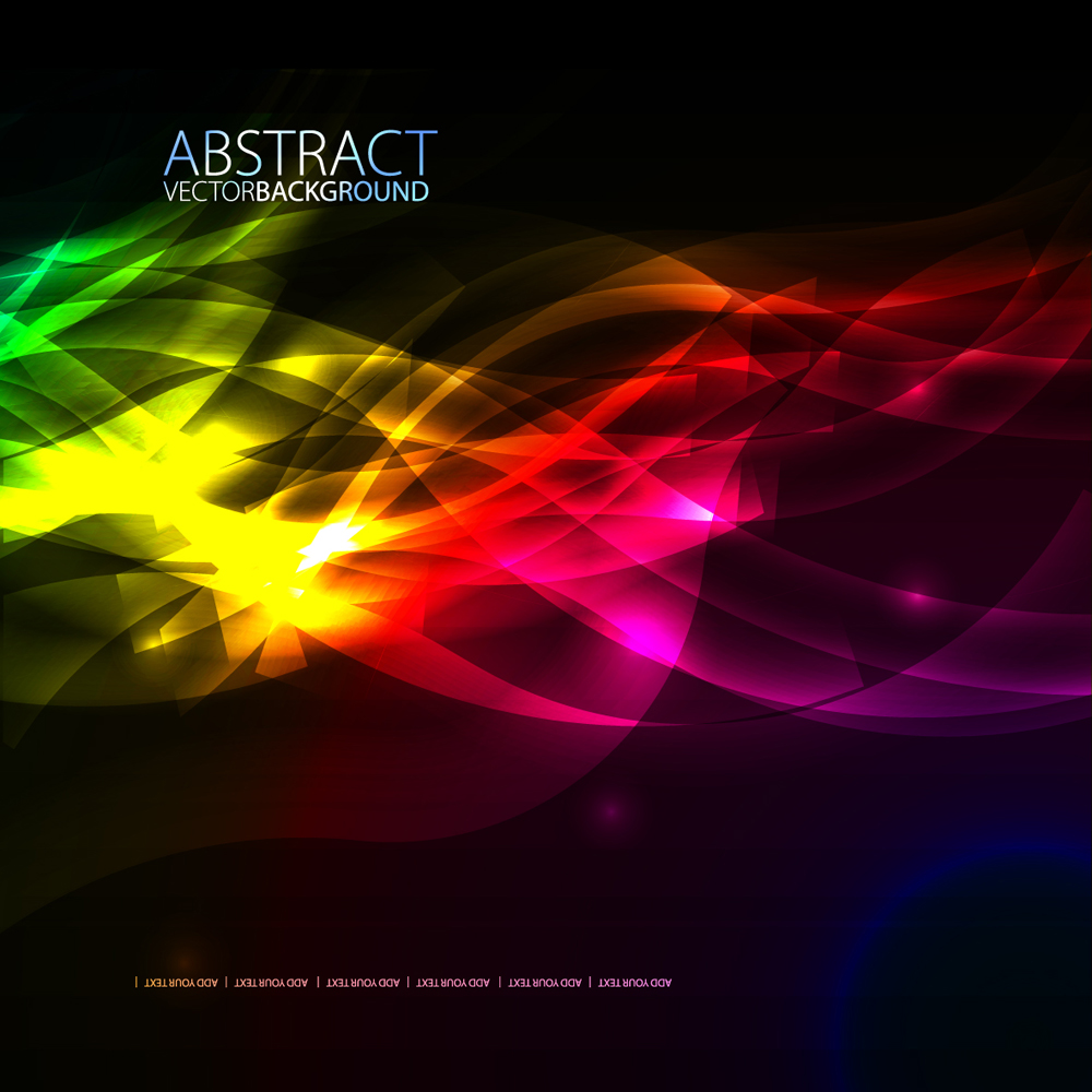 light effect background template modern dark sparkling dynamic