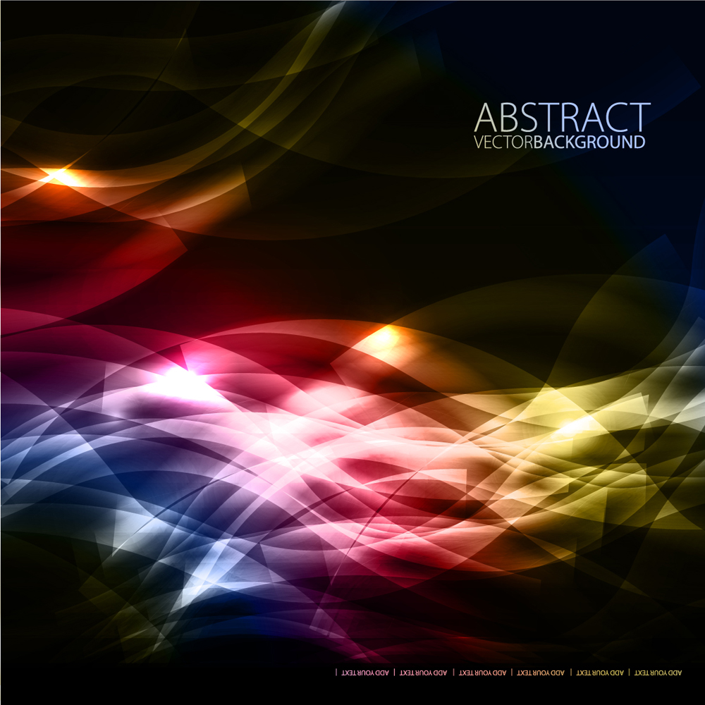 decorative abstract background template modern dynamic light effect