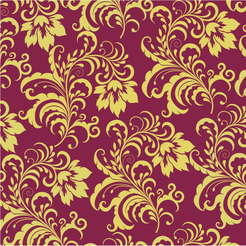 traditional pattern template classical floral curves decor