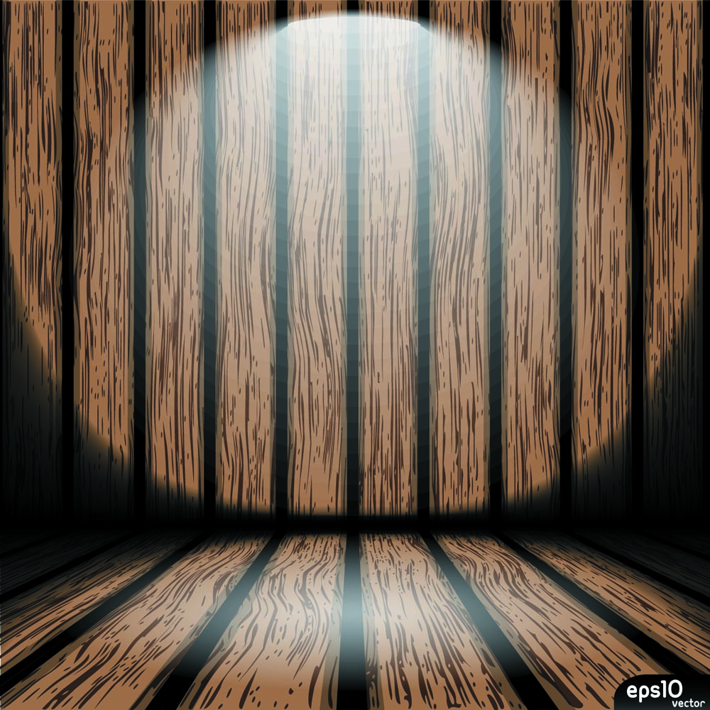 wooden spotlight background shiny 3d sketch