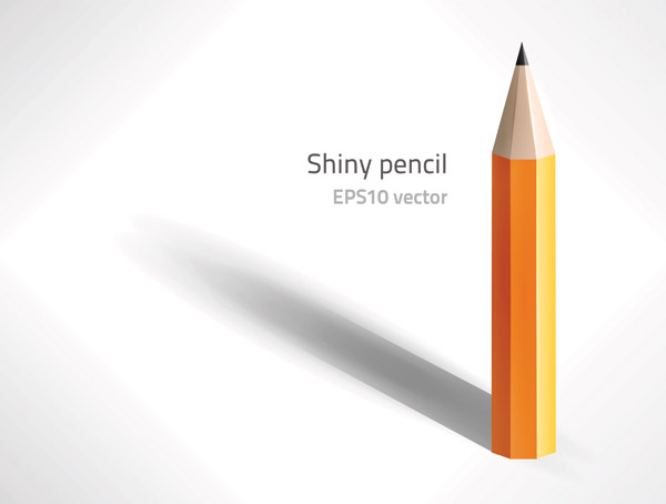 pencil background shiny modern 3d decor